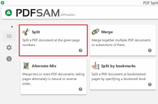 วิธีแยกไฟล์ PDF ด้วยโปรแกรม PDFsam Basic