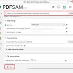 วิธีแยกไฟล์ PDF ด้วยโปรแกรม PDFsam Basic