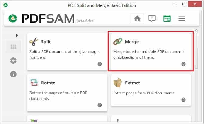 วิธีรวมไฟล์ PDF ด้วยโปรแกรม PDFsam Basic