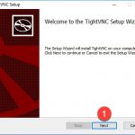 วิธีติดตั้งโปรแกรม TightVNC สำหรับ Microsoft Windows